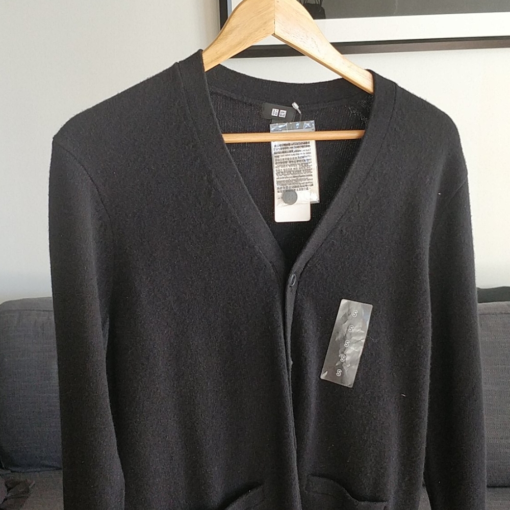 Uniqlo Mens Merino Wool Cardigan